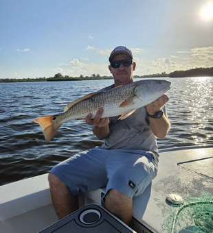 Redfish Blasting In Vero Beach 